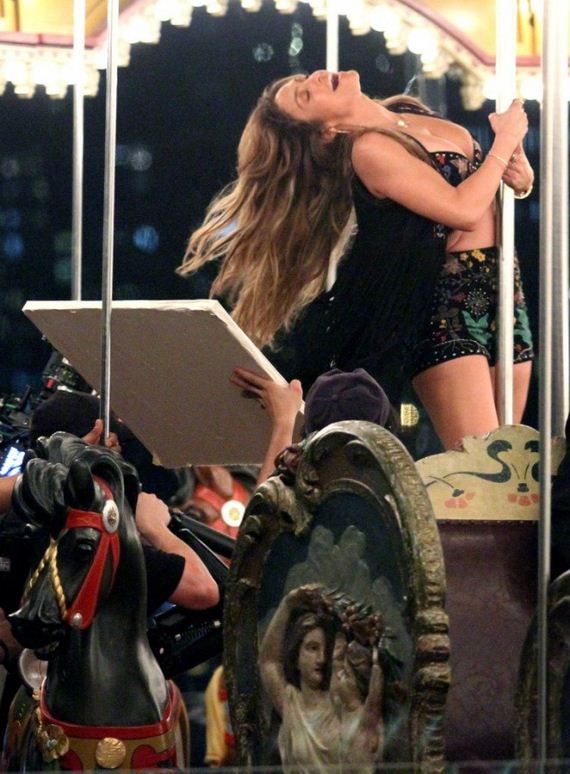 Jennifer-Lopez -Filming